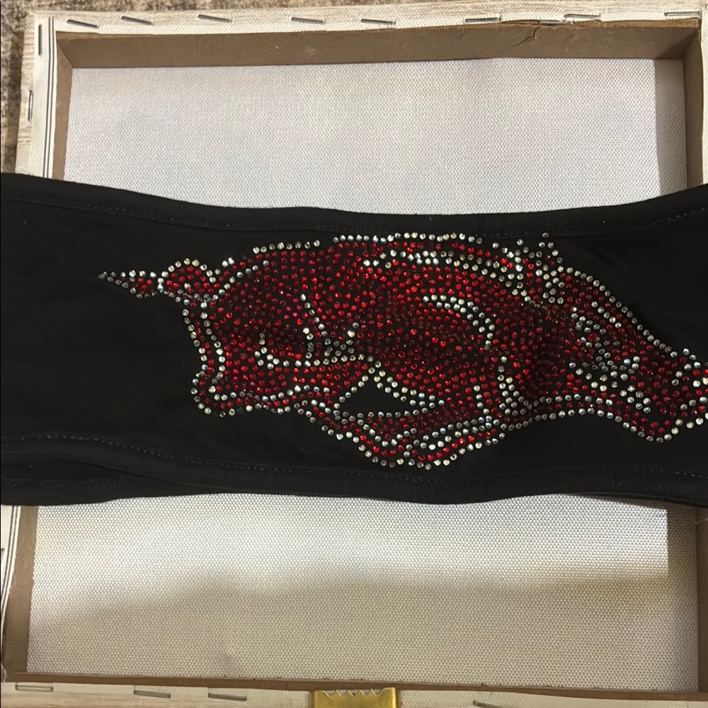 Arkansas Razorback headband